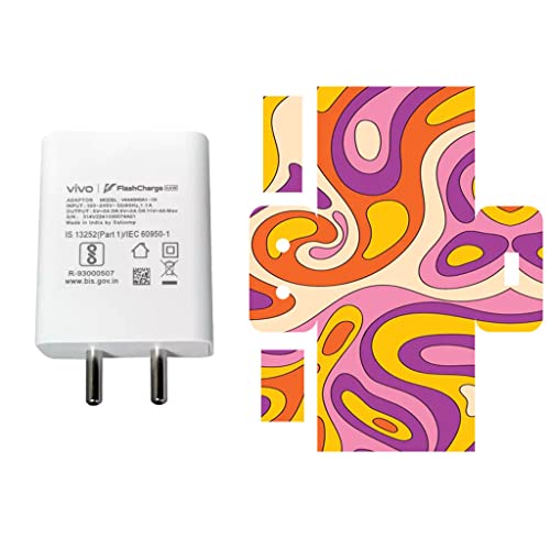 Image of AtOdds - Compatible for Vivo Flash Charger (44W) - Charger /Adapter Skin Wrap (Dissolve3)