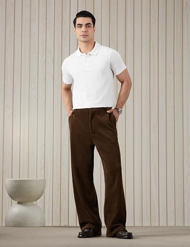 Image of Amazon Brand - Symbol Men's Cotton Rich Solid Polo Tshirt | Collar Tshirts | Half Sleeves | Plain-Regular Fit (Available in Plus Sizes and Combo Pack of 2)