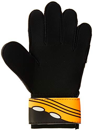 PROGNE SPORTS REF 1050 Luva de Futebol para Goleiro, P, Preto, Laranja