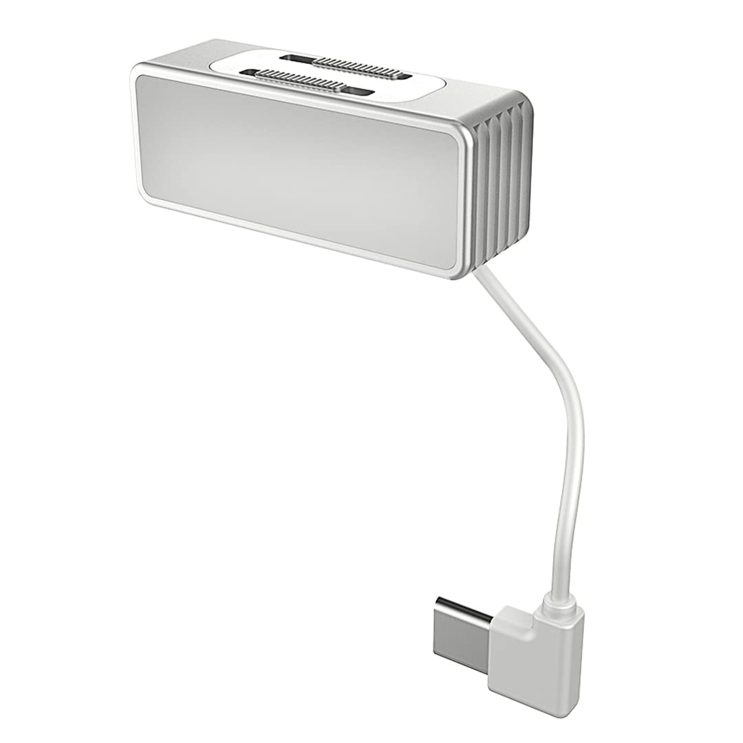 Feiyu FeiyuTech Selfie Light Rechargeable Portable Selfie Fill Light for Vimble 3 Smartphone gimbal stabilizer, Dimmable 3300-5200K, for Selfie, Vlog, Video Conference?Live Streaming