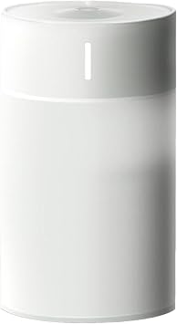 Humidifier, Long Time Humidifier, Steam Type, No Filter Required, Easy to Clean, Compact, For Rooms, LED Light, Perfect as a Gift, Studio Humidifier, Ofeast, Throat Care White, Free