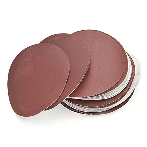 Utoolmart ディスクペーパー サンダー サンディングディスク サンドペーパー ダブルアクション マジック ペーパー 研磨 やすり 電動サンダー用 サンディングパット 木工用 ランダムアクションサンダー用 サンディング 研磨 サンダー用紙やすり丸型 #1500 工木工生地研磨用 5インチ 外径 125mm 50枚
