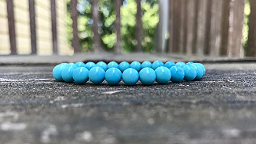 ✳過去最高の色スリーピングビューティーターコイズ 虹入りブレスレット‼本物保証️ ✳過去最高の色スリーピングビューティーターコイズ 虹入り