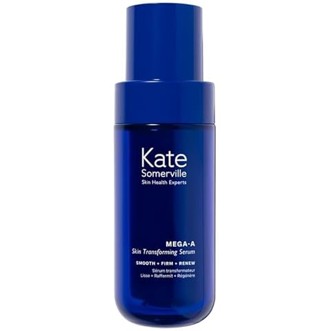 Kate Somerville Mega-A Skin Transforming, Anti-Aging Serum with Retinal, Hyaluronic Acid For Uneven Texture and Wrinkles, Amazon Exclusive 1 Fl. Oz Cover