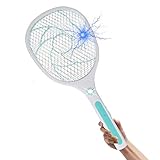 【APLICABLE UNIVERSAL】 - Este Raqueta antimosquitos eléctrica se usa ampliamente para varios tipos de actividades en interiores y exteriores, como jardinería, playa, camping, barbacoa.
