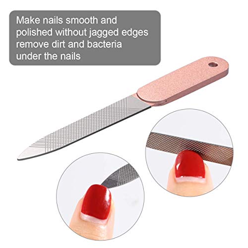Nagelknipser Set 3Pcs, Edelstahl Nail Clipper Kit mit Nagelfeile für Pediküre und Maniküre, Scharfe Nagelzwicker… – Bild 5