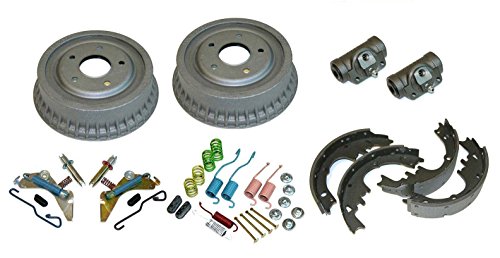 Compatible With 1964-1985 GM Rear Drums Shoes Hardware Wheel Cylinder Brake Basic Rebuild