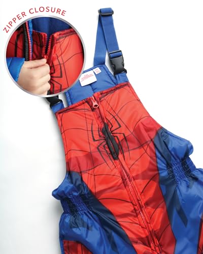 image for Marvel Spider-Man Boys Snow Suit Set - 2 Piece Insulated Boys Winter C
