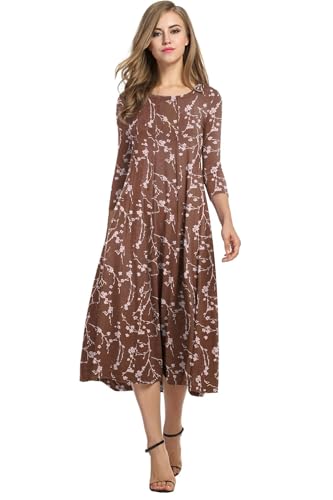 Float into Summer with this Breezy Floral Midi Dress