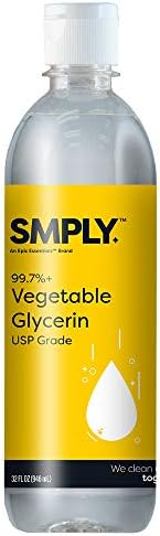 Vegetable Glycerine Kosher USP 99.7 Pure - 32 FL OZ - 1 Fluid Quart