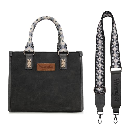 Image of Montana West Wrangler Tote Bag for Women Aztec Western Retro Purse Top Handle Handbags