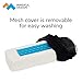 Mindful Design Cooling Gel Memory Foam Arm Rest Pad Set for Home Office Chair - Wrist and Carpal Tunnel Relief