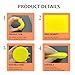 KVAEY 24PCS Car Foam Applicator Pads, 4 Inch Round Side Pressing Wax Applicator Foam Sponge, Ultra-Soft Auto Detail Hand Polishing Sponge Pad Cleaning Tool, Car Accessories