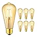 Produktbild Gogotool Edison Vintage Glühbirne, Retro LED Lampe E27 4W 220V Warmweiß Antike Glühbirne Dekorative Glühbirne Vintage für Nostalgie und Retro Beleuchtung im Haus Café Bar Restaurant usw, 6 Stück