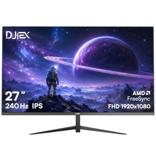Image of 27 Inch Gaming Computer Monitor IPS 240Hz FHD(1920x1080P), 99% sRGB,1ms Response Time, 300cd /m,AMD FreeSync, Crosshair & Eye-Care Tech,Low Blue Light,HDMI 2.0,DP 1.4,Supports Wall-Mounted