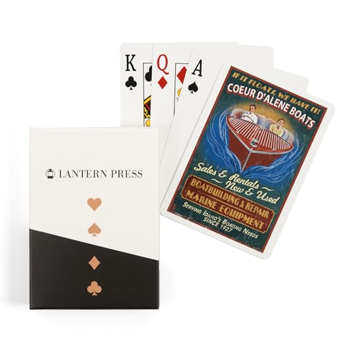 Baraja de naipes poker tamaño Lanterna Press