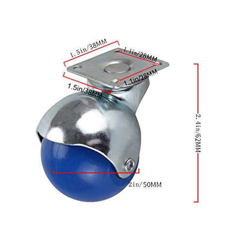 Roulettes pivotantes Robustes pour éviter les rayures sur le sol - 3