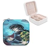 Kleine Größe, aber große Kapazität: Die Größe des Schmuckorganisators ist klein (9,9 x 9,9 x 5 cm), nur 178,6 g, leicht und tragbar. Es wird toll auf dem Schminktisch und Regal aussehen, ohne zu viel Platz zu beanspruchen. Die Box ist auch sehr praktisch für Reisen. stabil und stabil Halten Sie Ihren Schmuck organisiert. Die kleine und exquisite Größe, die in die Handtasche gesteckt werden kann, macht den Schmuck nicht mehr in der Tasche verheddert. Tolle Reise.