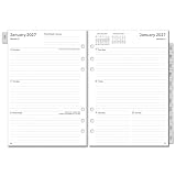 Recambio Agenda 2027 Semana Vista A5, Enero-Diciembre 2027
