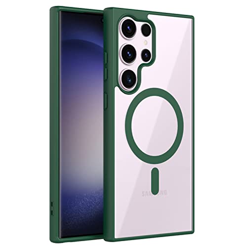 Image of Zapcase Back Case Cover for Samsung Galaxy S25 Ultra 5G | Compatible for Samsung Galaxy S25 Ultra 5G Back Cover | Scratch-Resistant Back Cover | Forest Green