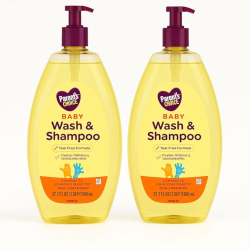 Baby wash & shampoo tear free formula (Pack of 2) 27.1 fl oz (1.69 pt) 800ml image 2