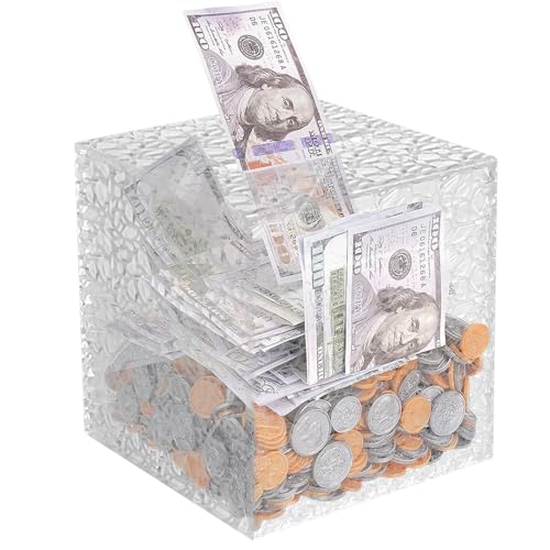 Ideal for Home & Classroom Use: Whether used at home, in schools, or as a creative challenge in classrooms, this break-to-open cash box makes saving fun and engaging while promoting discipline and patience in money management