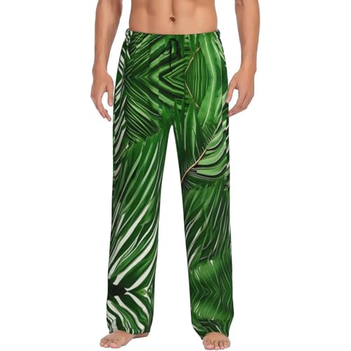 Pantalon de vacances imprimé palmier pour vos soirées détente et nuits d'été