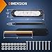 Nilight 4PCS 6LED Amber Emergency Strobe lights 12V 24V Surface Mount Flashing Warning Hazard Light Ultra Slim Sync Feature Grille for Cars Trucks Van Off Road Vehicles SUV