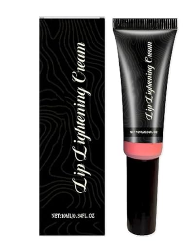WOBEKI Lip Lightening Cream for Dark Lips, Help Fade Discoloration with Alpha Arbutin & Licorice Extract 10ml/0.33fl.oz