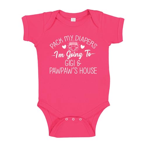 I'm Going to Gigi and Pawpaw's House Funny Gigi & Pawpaw Baby Bodysuit One Piece or Toddler T-Shirt Gift