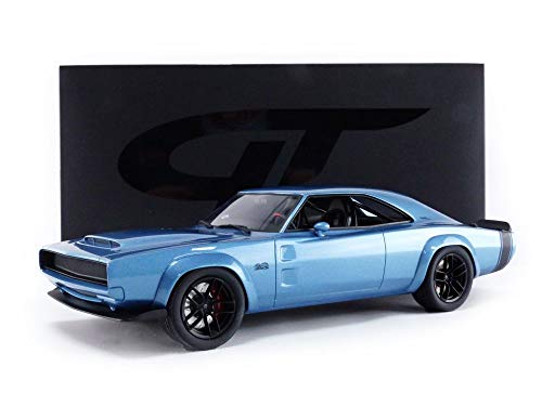 GT Spirit Modelo Coleccionable Auto 1:18 Azul miniatura 7