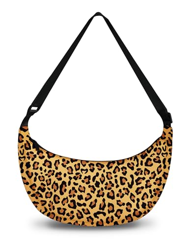 Crescent Bag Casual Crossbody Bags for Women Shoulder Purse Lightweight with Adjustable Strap for Travel Hiking Workout