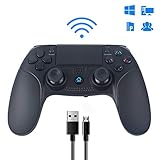 ps3 sixaxis controller pc drivers 【Wiederaufladbarer Controller】Die Griffe der PS4 Controller liegen gut in der Hand. Die spezielle rutschfeste und schweißfeste Beschichtung sorgt für einen jederzeit guten Griff. Die PS4 Controller verfügen über eine 500-mA-Lithiumbatterie mit hoher Kapazität. Sie können Ihren Controller über das mitgelieferte USB-Kabel aufladen an deine PS4-Konsole angeschlossen. Der PS4 Controller verfügt über eine Ladeanzeige und Funktionen zur Anzeige geringer Leistung.