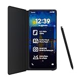 TCL NXTPAPER 60 Ultra 5G Smartphone Android, Pantalla FHD+ de 7,2 Pulgadas, 12 GB de RAM + 512 GB de ROM, teléfono con protección Ocular, Color Nebula Black, con Funda Flip y lápiz óptico.