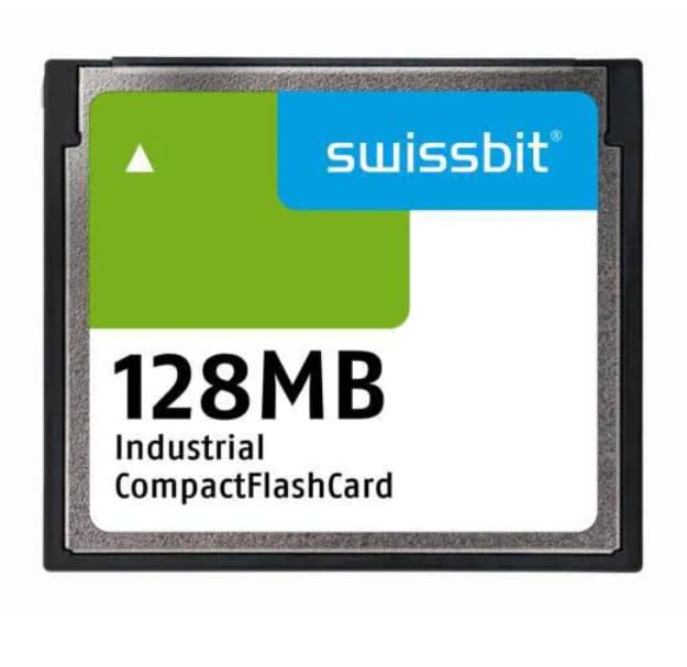 SFCF0128H1AF1TO-C-MS-527-STD, Memory Cards Industrial Compact Flash Card, C-500, 128 MB, SLC Flash, 0C to +70C