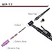 ARCCAPTAIN TIG Torch with High-Frequency Ignition, WP-17 Air-cooled Argon TIG Welding Torch with 35-50mm² Plug, 13-FT Air Hose (Red) and Cable, HF Tig Torch 150amp for ARCCAPTAIN TIG200 and TIG200P