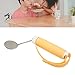 Easy Grip Eating Aids Spoon, Disabled Patient Spoon Easy Grip Safe Stainless Steel Eating Aids Spoon Tableware Adaptive Utensils for Adults Elderly Tremor