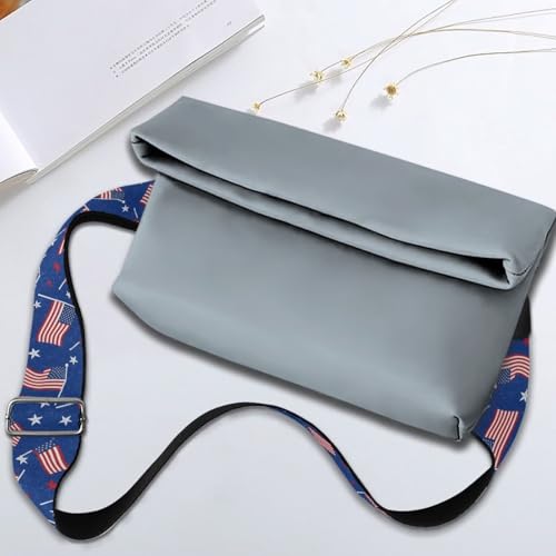 Image of Adjustable Purse Strap Replacement, Wide Shoulder Canvas Bag Strap, Crossbody Handbag Strap