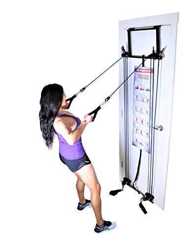 Tower 200 Complete Door Gym Full Body Workout Fitness Exercise Home Gym System Strength Training