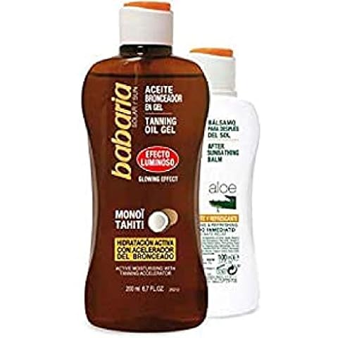 BABARIA Aceite Bronceador + Bálsamo After Sun Cover