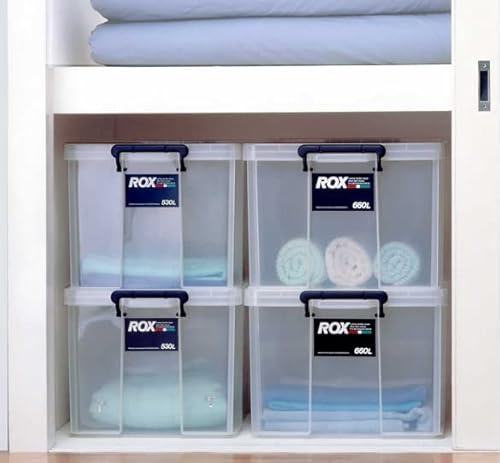 天馬 耐久性に特化した収納ボックス 防災 ロックス 530L クリア