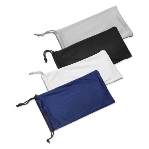 4X Microfiber Sunglasses Glasses Gadgets Cleaning & Storage Pouch