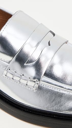 Image of Madewell Women's The Vernon Loafer in Specchio Leather