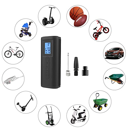 Woowind AP2P Cordless Tyre Inflator Electric Bike Pump with Digital