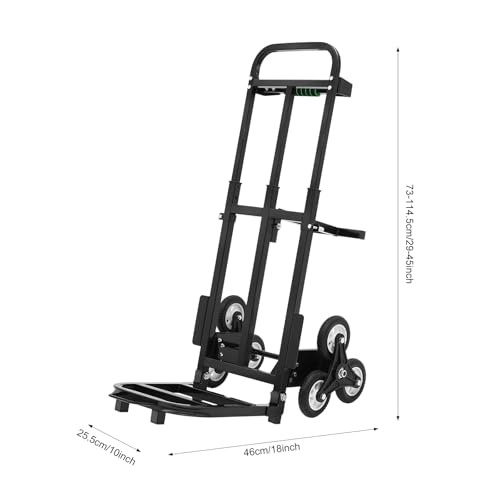 Carretilla plegable 6 ruedas con capacidad 460 lbs miniatura 2