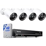 Reolink – Reolink 12MP Überwachungskamera Set Aussen, 8CH 4TB HDD NVR,