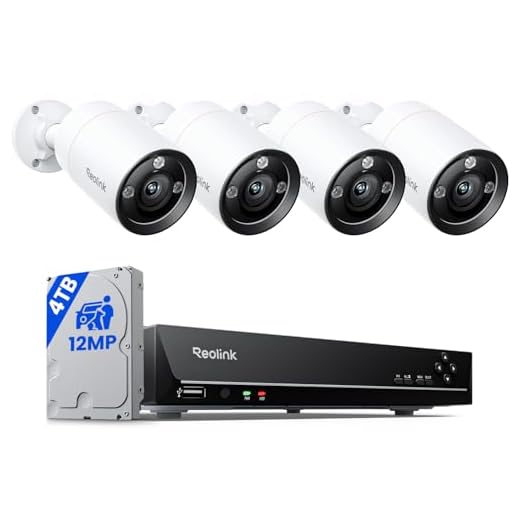 REOLINK 12MP PoE Security Camera System