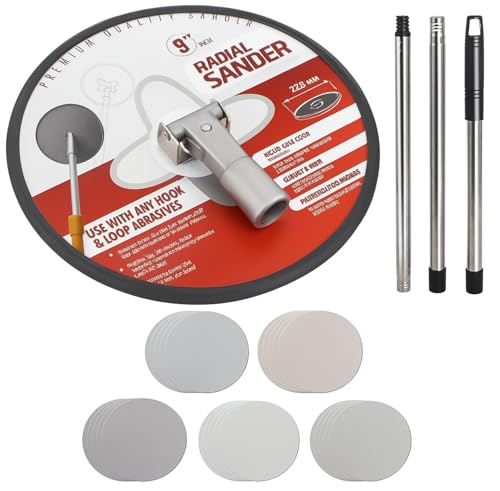 Ponceuse à cloison sèche pour rénover les murs du salon avant application de peinture
