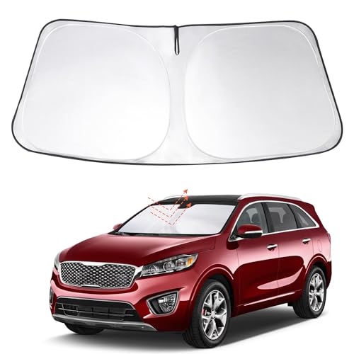Image of Windshield Sun Shade Sunshade for 2016-2019 2020 Kia Sorento
