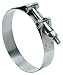 Ideal Tridon 2-1/4 in. 2.56 in. 225 Silver Hose Clamp Stainless Steel Band T-Bolt